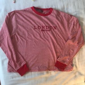 Brandy Melville striped London t